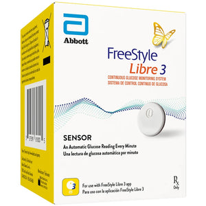 FreeStyle Libre 3 Sensor Twin Pack [ 28 days Supply ]