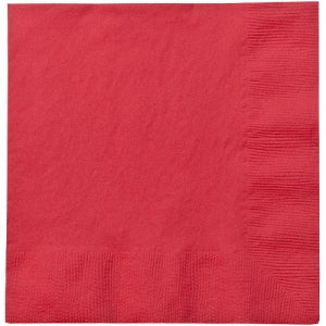 Red Dinner Napkins 24 Ct (Case Qty: 1152)