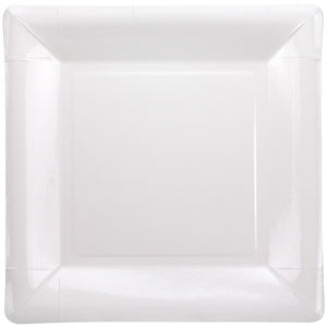 Square 10" Plate - Pearl White (Case Qty: 576)