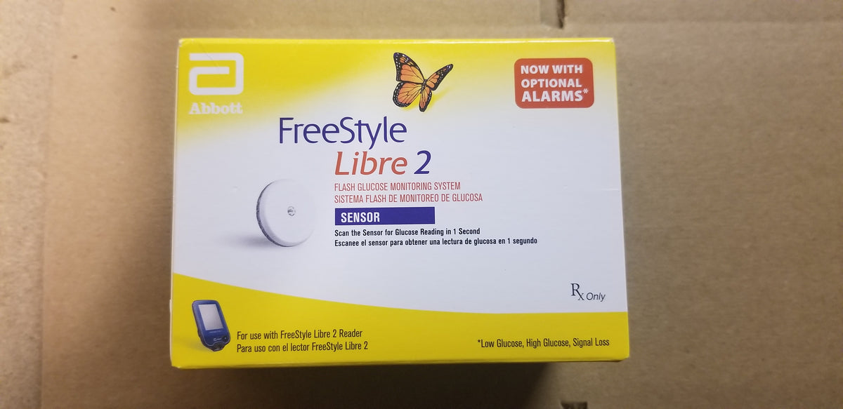 Sensor Kit, Glucose Flash Freestyle Libre 2 Pro 14 Day [ 2 PACK FOR 28 ...