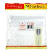 Clear Heavyweight Plastic Soupspoon 51 Count (Case Qty: 1224)