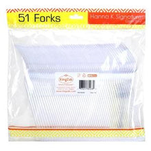 Clear Heavyweight Plastic Fork 51 Count (Case Qty: 1224)