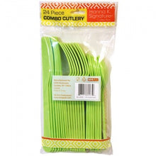 Lime Green Heavyweight Cutlery Combo 24 Count (Case Qty: 576)