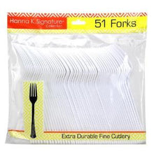 Pearl Heavyweight Plastic Fork 51 Count (Case Qty: 1224)