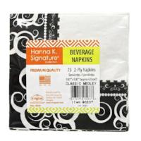 Classic Medley Beverage Napkin 75 Count  (Qty: 2700)