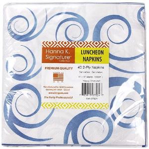 Happy Chanukah Lunch Napkin 40 Count (Case Qty: 1440)