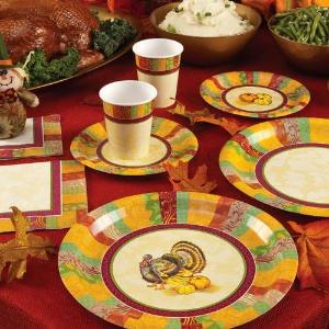 Fall Turkey Lunch Napkin 24 Count (Case Qty: 1728)