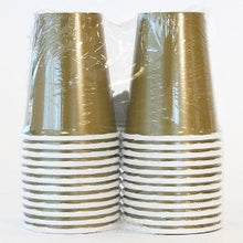 Solid Gold 9oz Hot/Cold Paper Cup 24 Ct. (Case Qty: 576)