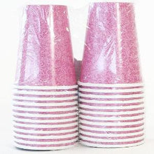 Pink Texture 9oz Hot/Cold Paper Cup 24 Ct. (Case Qty: 576)