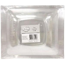 Clear 12 oz Rectangular Plastic Soup Bowls (Case Qty: 120)