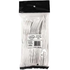 Pearl Premium Plastic Cutlery Combo Bag 24 Count (Case Qty: 576)