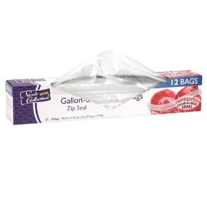 Gallon - Zip Seal Storage Bags - 12 Count (Case Qty: 576)