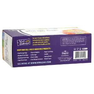 Quart - Zip Seal Bags - 75 Count (Case Qty: 1800)