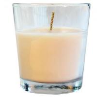 Ivory Vanilla Candle in Glass Jar 3oz (Case Qty: 12)