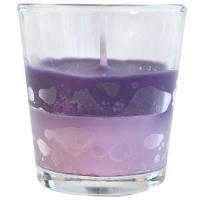 Rose & African Violet Combo Candle in Glass Jar 3oz (Case Qty: 12)