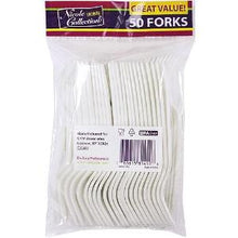 White Medium Weight Fork 50 Count (Case Qty: 2400)