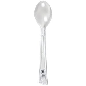 Clear Plastic Serving Spoon 144 Count (Case Qty: 144)