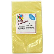 Yellow Guest Towels 16 Count (Case Qty: 576)