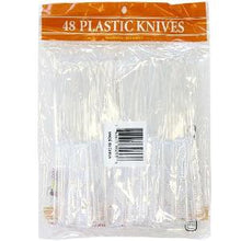 Clear Knife 48 Count (Case Qty: 2304)