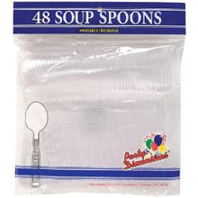 Clear Soupspoon 48 Count (Case Qty: 2304)