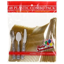 Gold Combo Cutlery 48 Count (Case Qty: 2304)