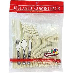Ivory Combo Cutlery 48 Count (Case Qty: 2304)