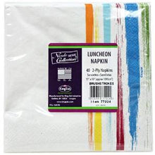 Brushstrokes Everyday Luncheon Napkin 40 Count (Case Qty: 1440)