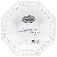 Lacetagon - 14 oz. Plastic Bowls (Case Qty: 120)
