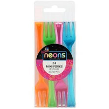 Neon Mini Forks (Case Qty: 1152)
