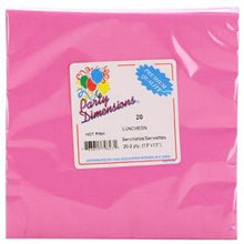 Luncheon Napkin, Hot Pink, 20 Count (Case Qty: 720)