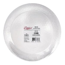 Pebbled - 140 oz. Plastic Bowl - Clear (Case Qty: 12)