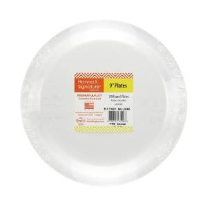 Birthday Balloons - 9" Paper Plates - 18 Count (Case Qty: 648)