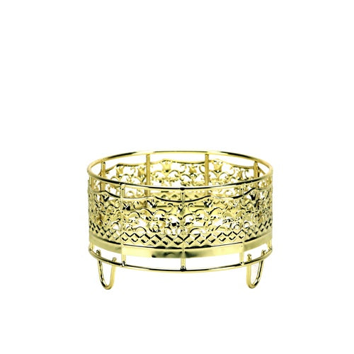 Decorative Container Holder - Small - Gold (Case Qty: 36)