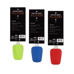 Silicone - Spatula - 3 Assorted Colors (Case Qty: 24)
