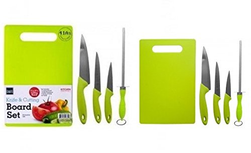 Cutting Board Set Plus Kitchen Knives – Pans Pro