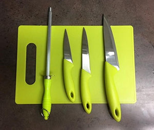 Cutting Board Set Plus Kitchen Knives