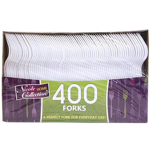 Boxed White Medium Weight Fork 400 Count OR 800 Count