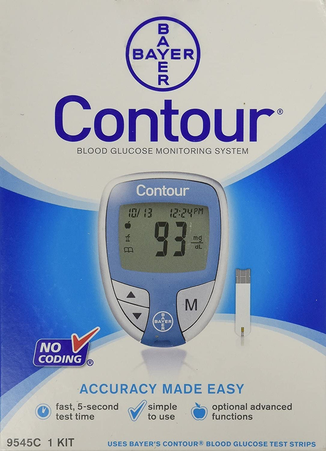 Echt Martin Luther King Junior twee Bayer Contour Blood Glucose Meter system [ New UNIT in Box] – Pans Pro
