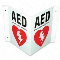 Defibtech AED Wall Sign (3-Way) Defibtech Model: DAC-230