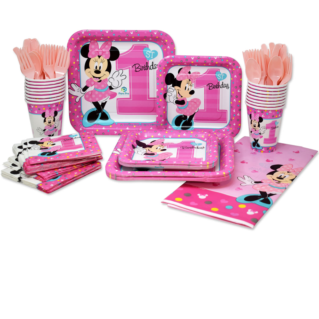 Minnie Mouse 1st Birthday Set