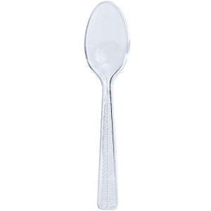 Clear Teaspoons 48 Count (Case Qty: 2304)
