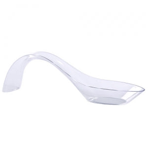 Mini Clear Plastic Presentation Spoon (Case Qty: 288)