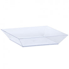 Mini Clear Plastic Square Tray (Case Qty: 192)