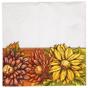 Floral Art Lunch Napkin 40 Count (Case Qty: 1440)