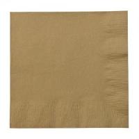 Beverage Napkin, Gold, 24 Count (Qty: 864)