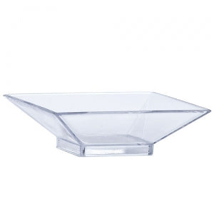 Mini Clear Plastic Square Serving Dish (Case Qty: 288)