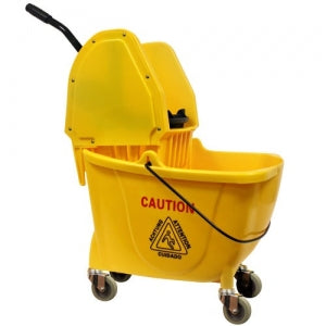 35 Quart Mop Bucket with Wringer (Case Qty: 1)