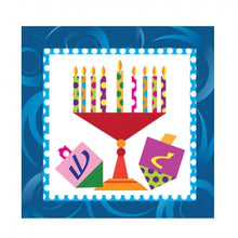 Happy Chanukah Beverage Napkin 75 Count (Qty: 2700)