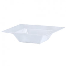 Squares - White 5 oz. Square Plastic Dinner Bowls (Case Qty: 120)