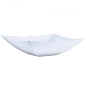 Pearl 128 oz. Rectangular Plastic Serving Bowl - 2 Pack (Case Qty: 48)